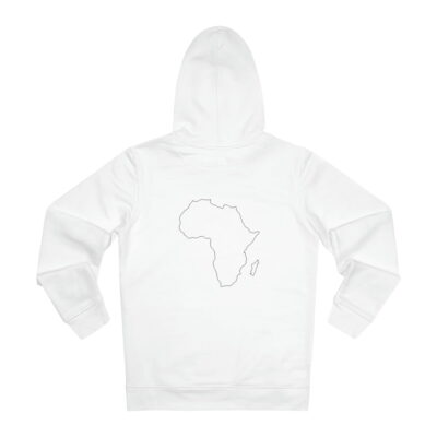 Africa Eco Friendly White Hoodie